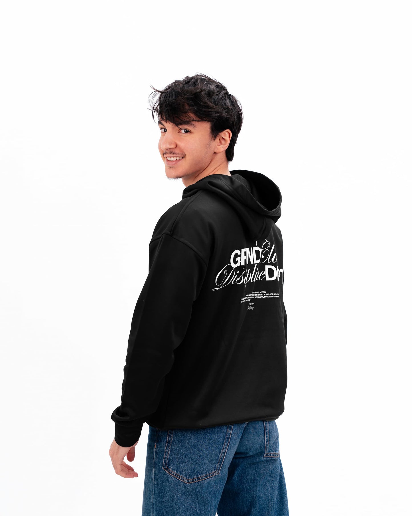 GRIND HOODIE PREMIUM - BLACK