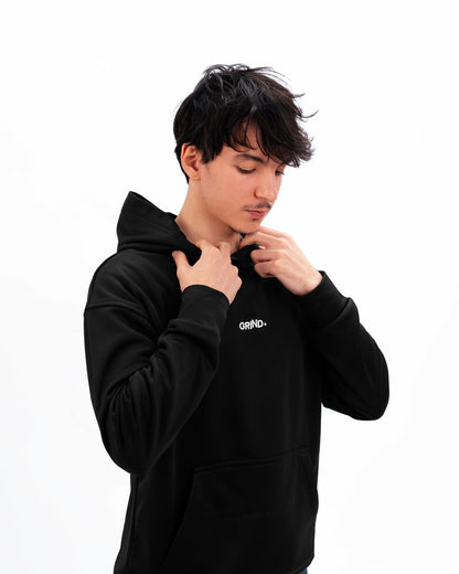 GRIND HOODIE PREMIUM - BLACK