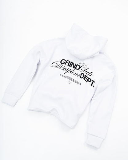 GRIND HOODIE PREMIUM - WHITE