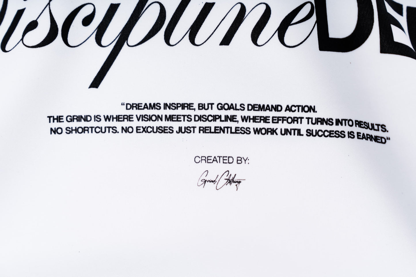 GRIND HOODIE PREMIUM - WHITE