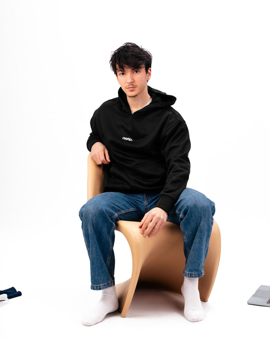 GRIND HOODIE PREMIUM - BLACK