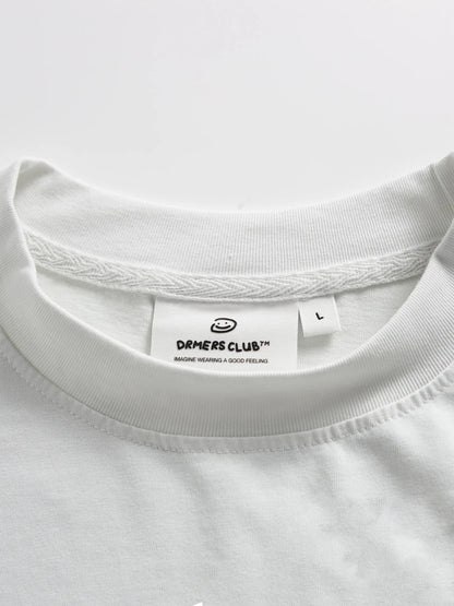 VINTAGE STRIPED POLO SHIRT - SKY BLUE