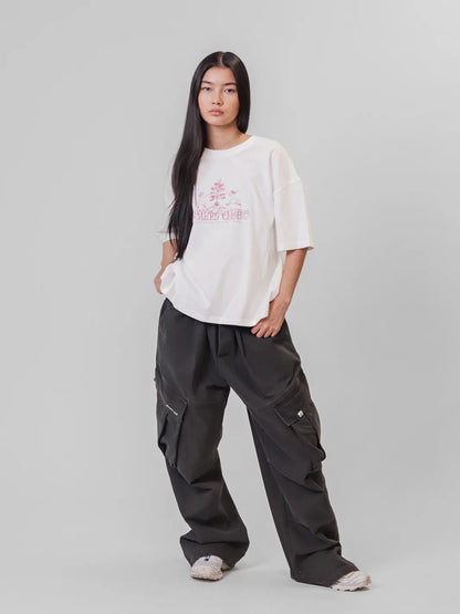 STRIPED POLO TEE - ESPRESSO