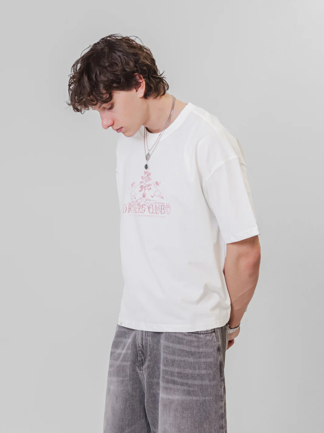 STRIPED POLO TEE - ESPRESSO