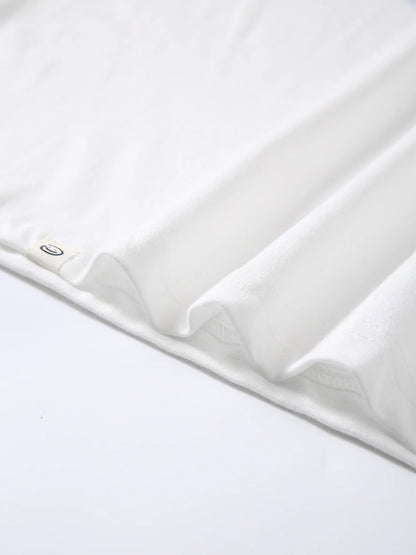 STRIPED POLO TEE - ESPRESSO