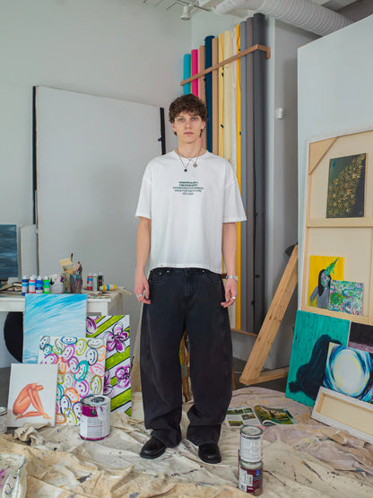 BUTTERFLY TEE - BLACK