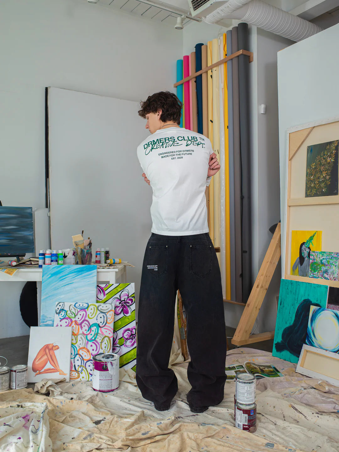 BUTTERFLY TEE - BLACK