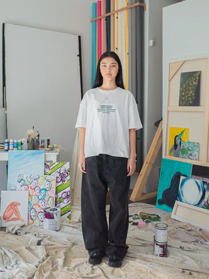 BUTTERFLY TEE - BLACK